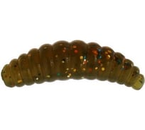 Силиконовая приманка СИМАЛЕНД Master Twist MAGGOT 1.4", цвет 015, 7 шт., темно-зеленый 7846542