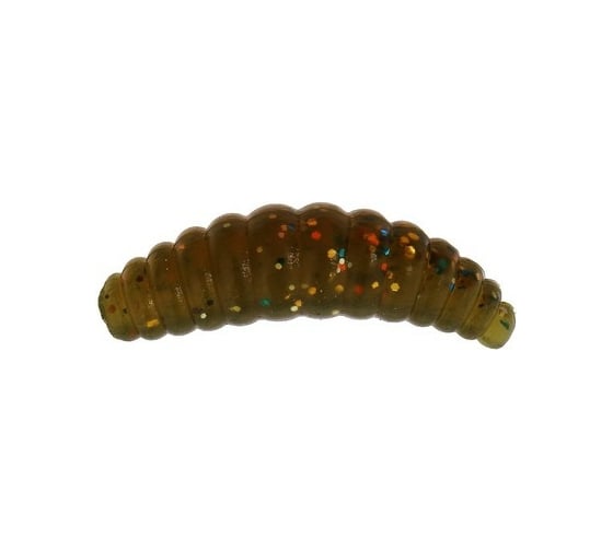 Силиконовая приманка СИМАЛЕНД Master Twist MAGGOT 1.4", цвет 015, 7 шт., темно-зеленый 7846542 1