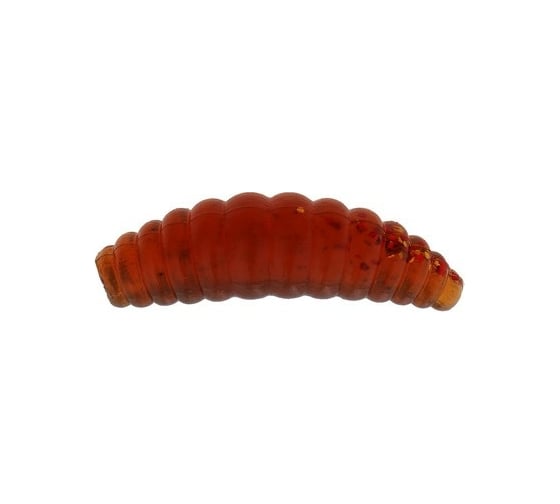 Силиконовая приманка СИМАЛЕНД Master Twist MAGGOT 1.4", цвет 044, набор 7 шт., коричневый 7846594