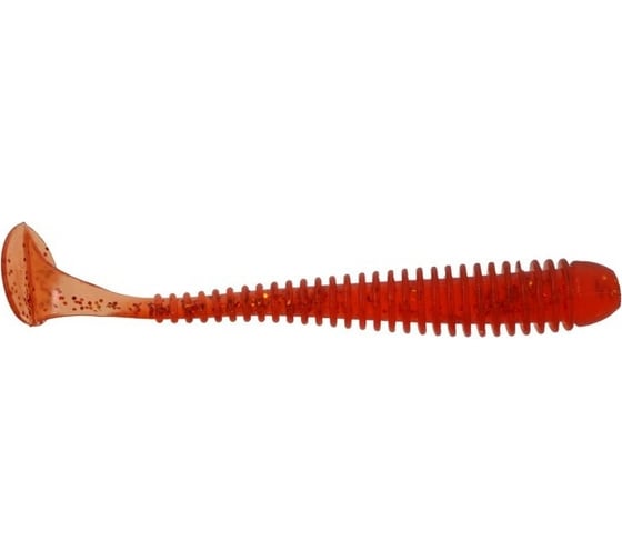 Силиконовая приманка СИМАЛЕНД Master Twist STICK 3.5", цвет 049, набор 5 шт., бордовый 7846577 1