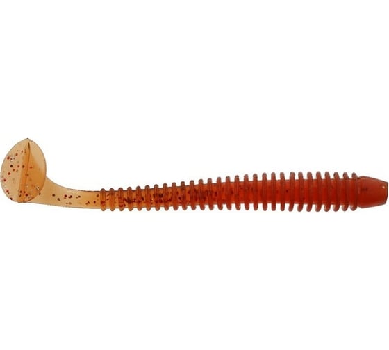Силиконовая приманка СИМАЛЕНД Master Twist STICK 3.5", цвет 044, набор 5 шт., коричневый 7846576