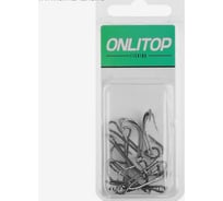 Двойной крючок Onlitop Double размер 2, 10 шт. 4608094