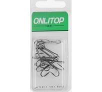 Двойной крючок Onlitop Double размер 4, 10 шт. 4608095
