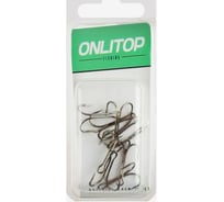 Двойной крючок Onlitop Double размер 6, 10 шт. 4608096