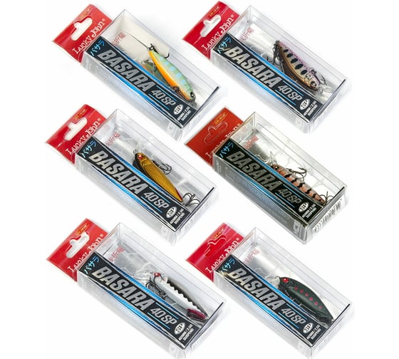 Воблеры-суспендеры Lucky John Pro Series BASARA SP 04.00/021SET 6шт LJVP-021SET