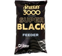 Прикормка Sensas 3000 Super BLACK Feeder 1кг 11622