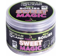 Мини-бойлы Sensas Crazy Bait SWEET MAGIC 10мм, 0.08кг 45805