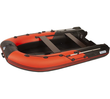 Моторная килевая лодка КОВЧЕГ Пилот 340 БС красный/чёрный 725300289