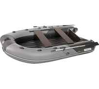 Моторная килевая лодка КОВЧЕГ Пилот 300 НДНД, серый/чёрный 725300401