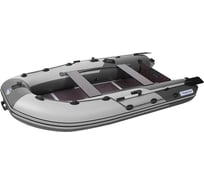 Моторная килевая лодка КОВЧЕГ Пилот 330 ЖС, серый/тёмно-серый 725300197