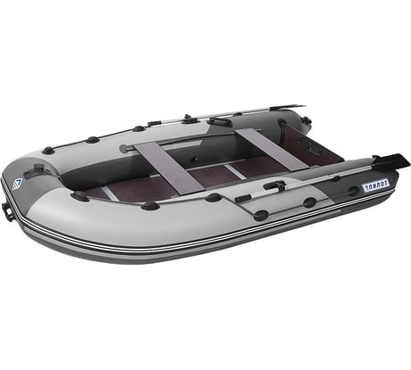 Моторная килевая лодка КОВЧЕГ Пилот 330 ЖС, серый/тёмно-серый 725300197