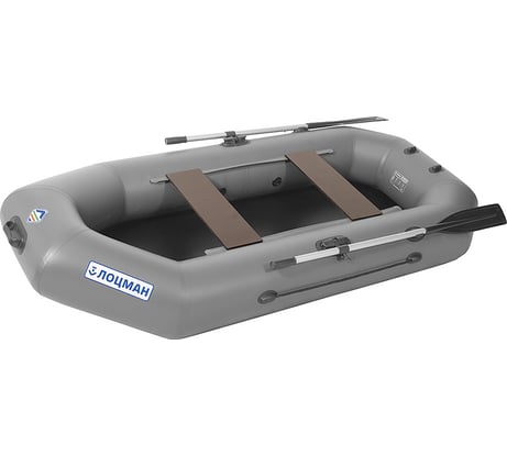 Гребная лодка под мотор КОВЧЕГ Лоцман Стандарт 280 серый 766063201