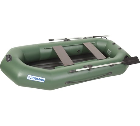 Гребная лодка под мотор КОВЧЕГ Лоцман Профи 260 ВНД зелёный 766063058