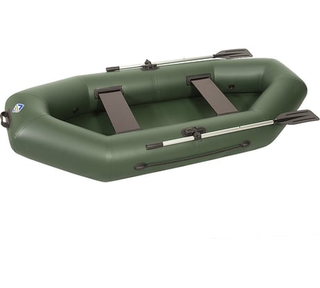 Гребная лодка КОВЧЕГ Румб 258 зелёный 766064895
