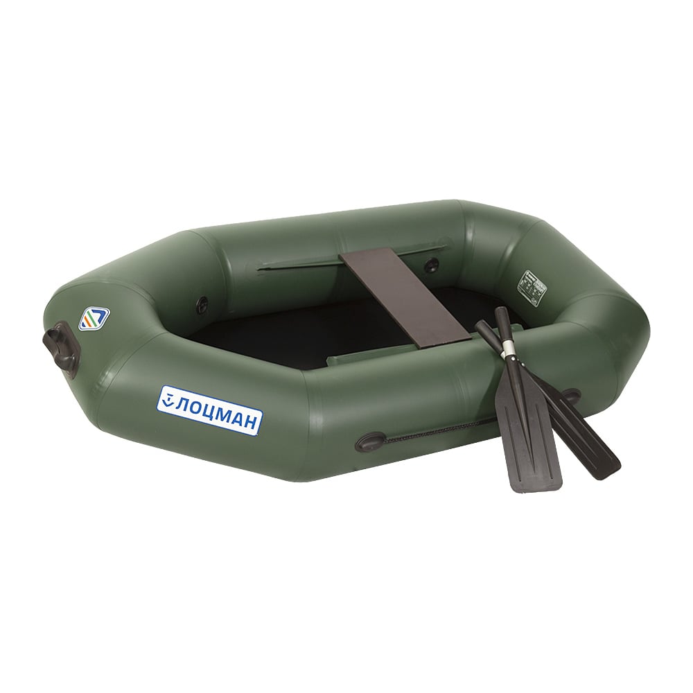 Гребная лодка КОВЧЕГ Лоцман Стандарт 200 ГР зелёный 766062754 ...