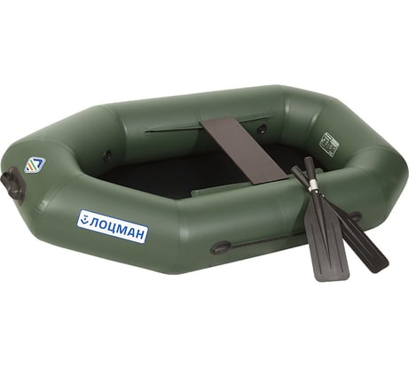 Гребная лодка КОВЧЕГ Лоцман Стандарт 200 ГР зелёный 766062754