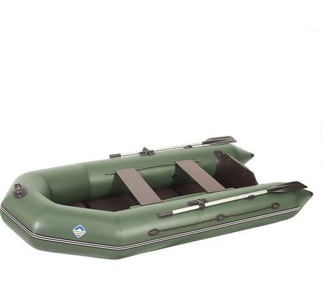 Килевая моторная лодка КОВЧЕГ Румб 290 ЖС зелёный 766062679