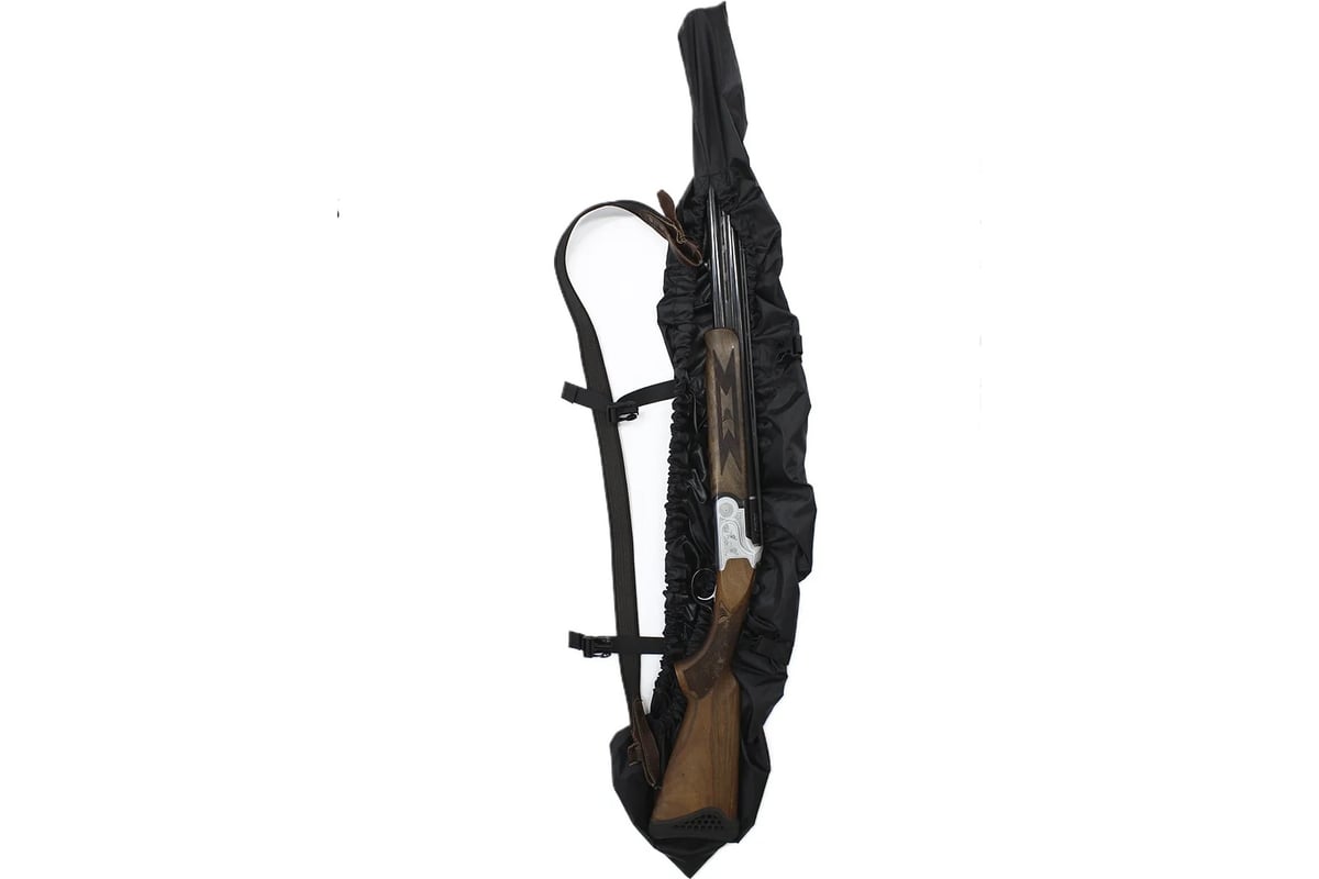 Быстросъемный чехол для ружья Tplus 110-135см, оксфорд 240, черный .