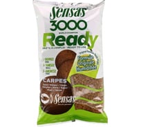 Прикормка Sensas 3000 READY Carpes 1.25кг 10971