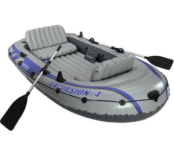 Лодка надувная Intex экскурсия-4 68324