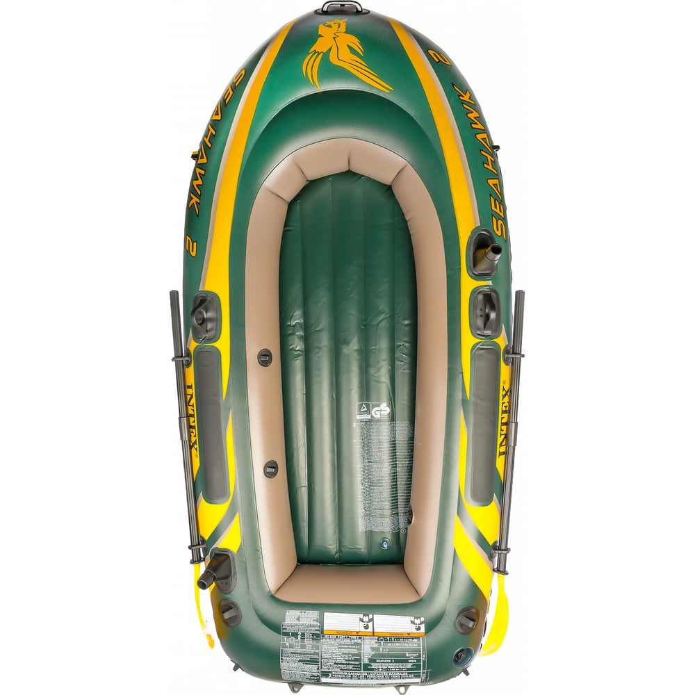 Лодка надувная Intex Seahawk 2 68346 - выгодная цена, отзывы ...