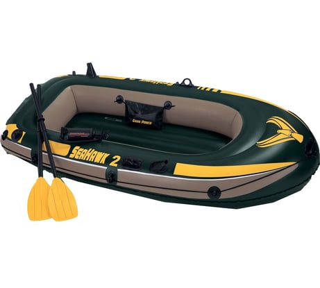 Лодка надувная Intex Seahawk 2 68347
