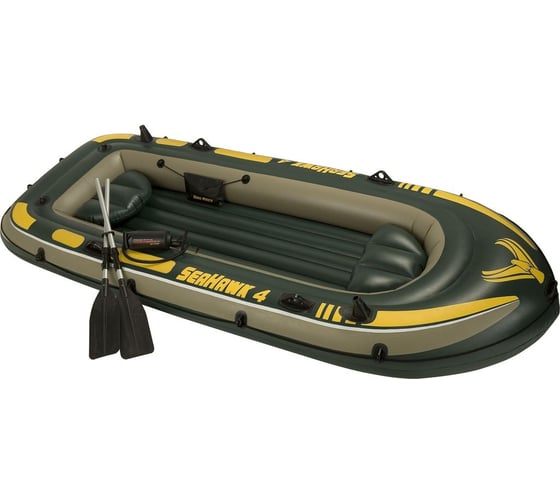 Лодка надувная Intex Seahawk 4 68351