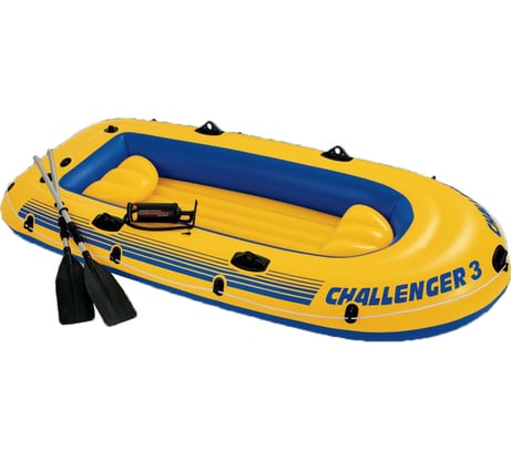 Лодка резиновая Intex Challenger 3 68370