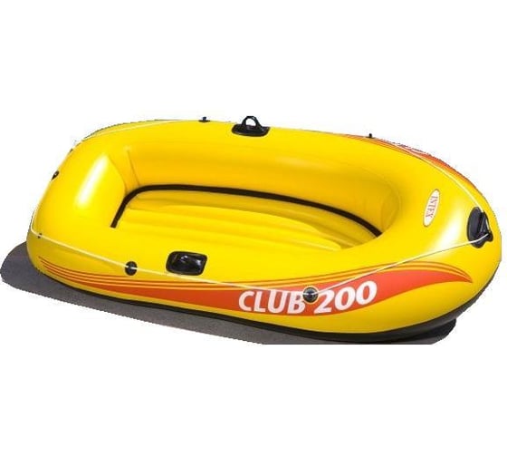 Лодка надувная клуб 200 Intex 58317