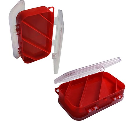 Salmo Коробка рыболов. пласт. 10 двухстор. 2510