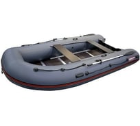 Лодка Hunterboat Хантер 390, серая 4627110222335