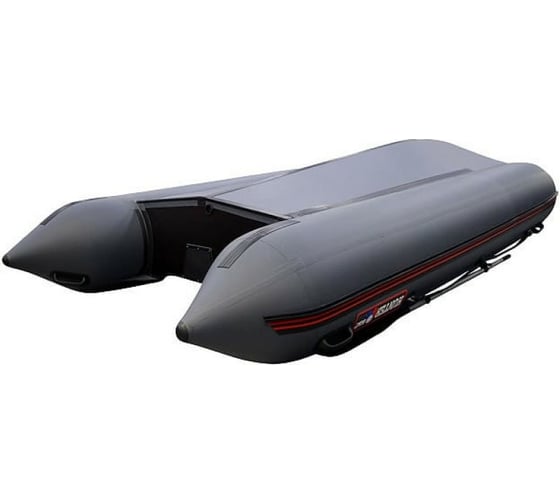 Лодка Hunterboat Хантер 390, серая 4627110222335