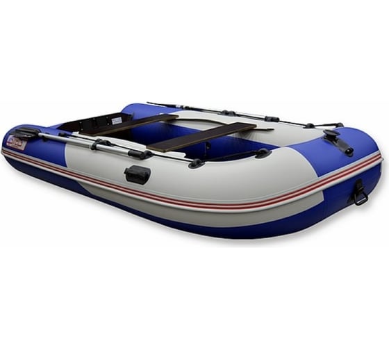 Лодка Hunterboat Хантер Стелс 295 белая/синяя 4627110221499
