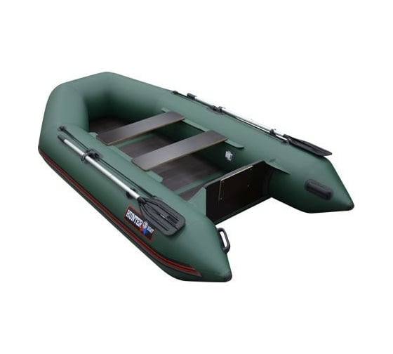 Лодка Hunterboat Хантер 290 Л, зеленая 4627110220287 1