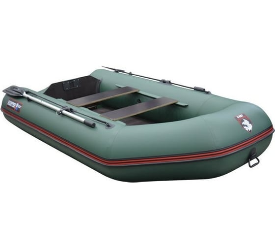 Лодка Hunterboat Хантер 290 Л, зеленая 4627110220287