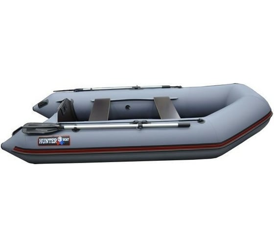 Лодка Hunterboat  Хантер 290 Л, серая 4627110220270