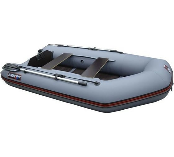Лодка Hunterboat  Хантер 290 Л, серая 4627110220270