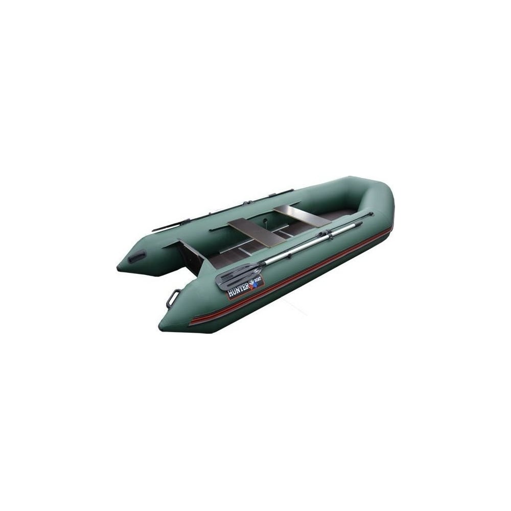 Лодка Hunterboat Хантер 290 ЛК, зеленая 4627110220324 - выгодная цена ...
