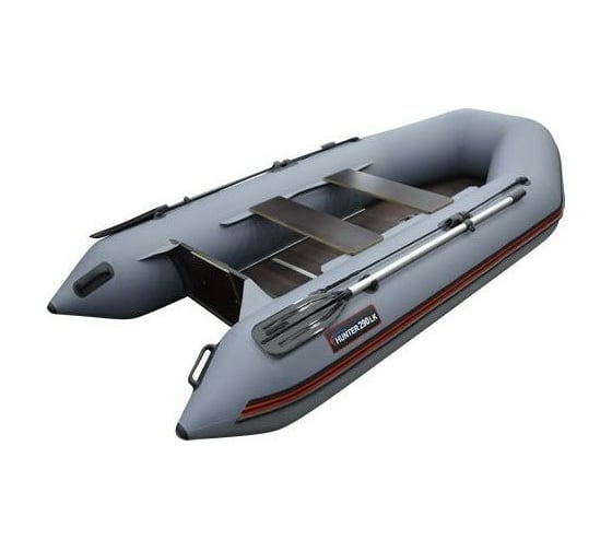 Лодка Hunterboat Хантер 290 ЛК, серый 4627110220317