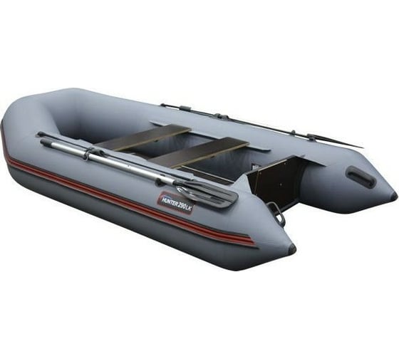 Лодка Hunterboat Хантер 290 ЛК, серый 4627110220317