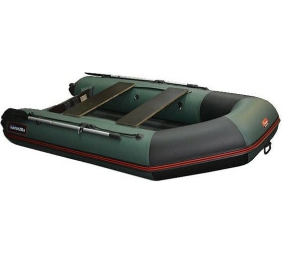 Лодка Hunterboat Хантер 290 ЛКА, зеленая 4627110221635