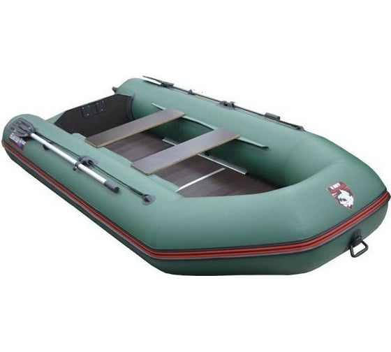 Лодка Hunterboat Хантер 320 ЛК, зеленая 4627110220386
