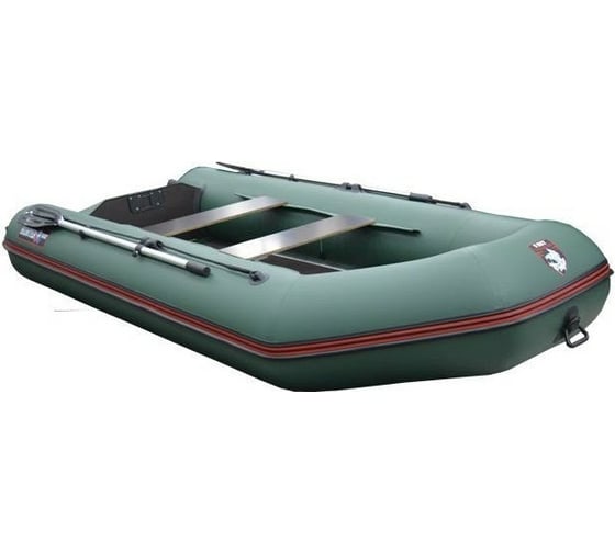 Лодка Hunterboat Хантер 320 ЛК, зеленая 4627110220386