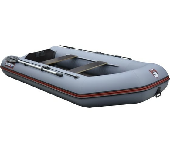 Лодка Hunterboat Хантер 320 ЛК, серая 4627110220379