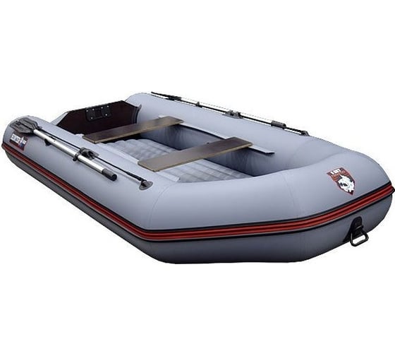 Лодка Hunterboat Хантер 320 ЛКА, серая 4627110221611