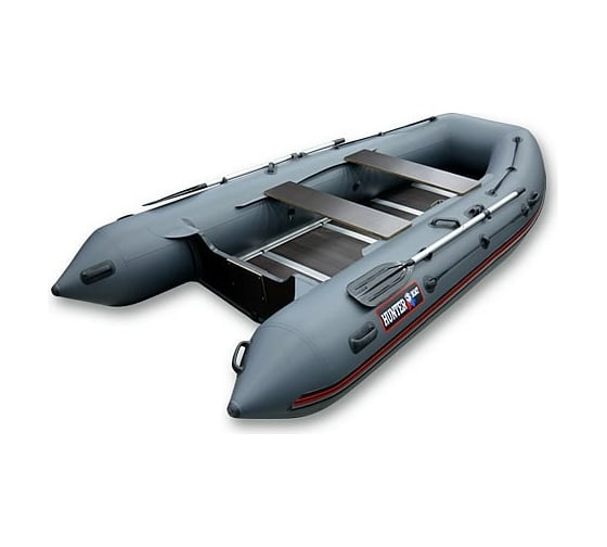 Лодка Hunterboat Хантер 360 А, серая 4627110220812