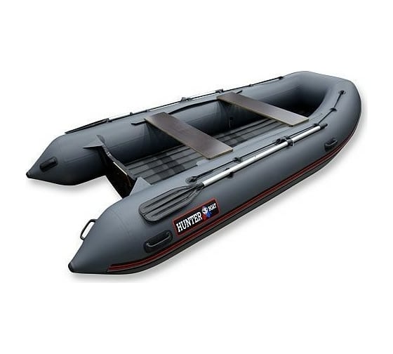 Лодка Hunterboat Хантер 360 А, серая 4627110220812