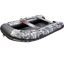 Лодка Hunterboat Хантер 360 А, кмф/серый 4627110222014