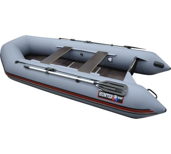 Лодка Hunterboat Хантер 320 ЛН серая 4627110220355
