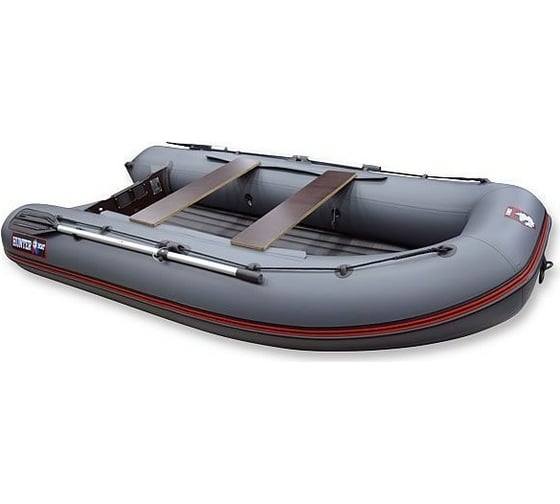 Лодка Hunterboat Хантер 330 А серая 4627110220805